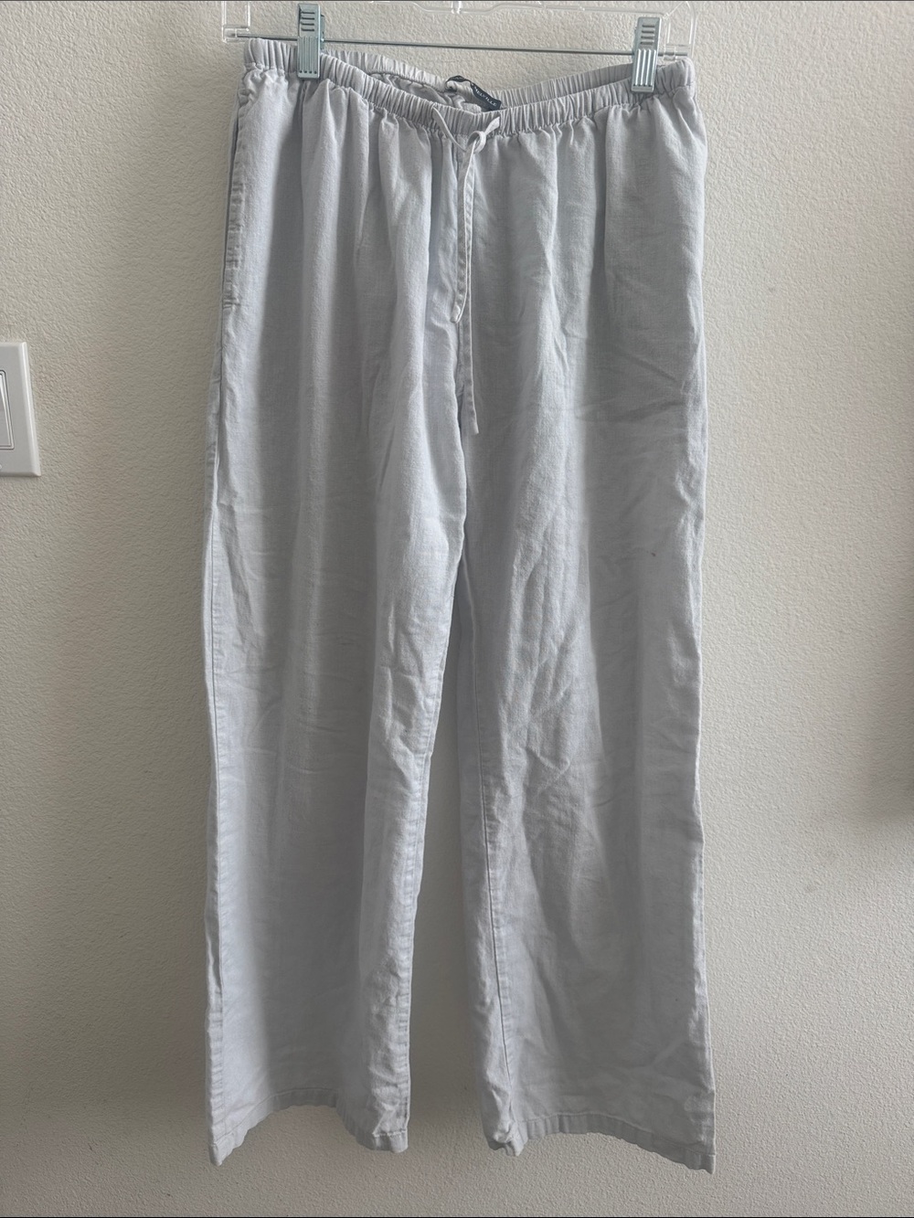 Brandy Melville Light Gray Drawstring Lounge Pants